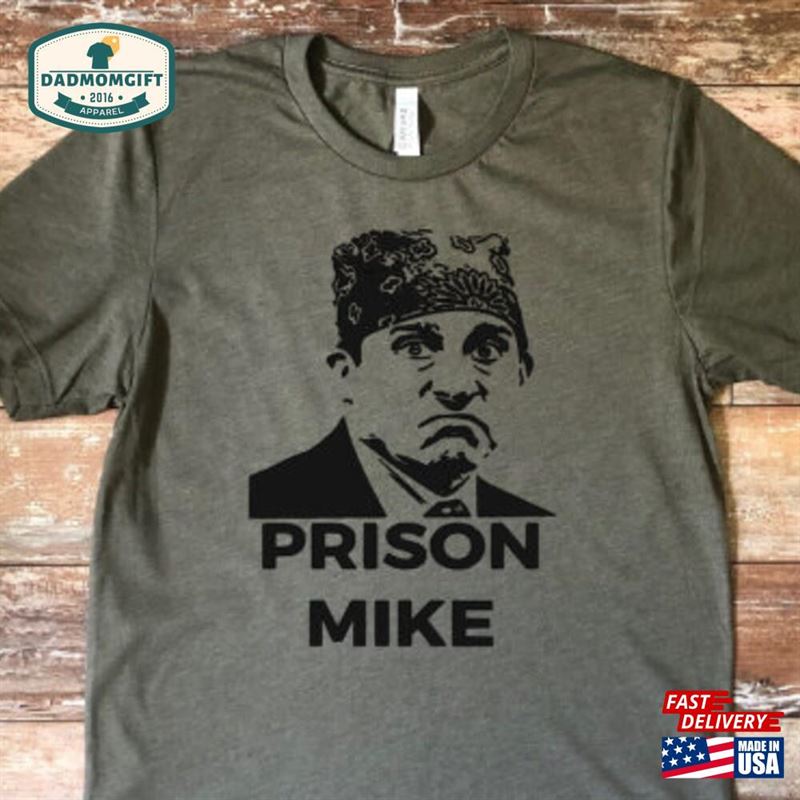 The Office Shirt Prison Mike Michael Scott T-Shirt Hoodie