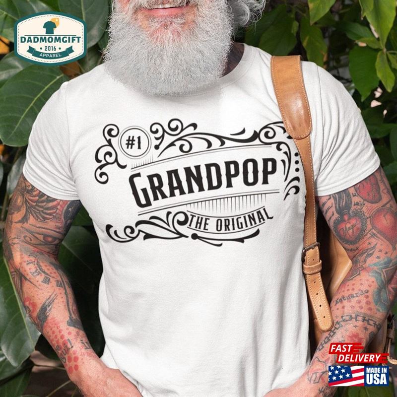 The Original Grandpop Gift For Dad Sweatshirt Hoodie