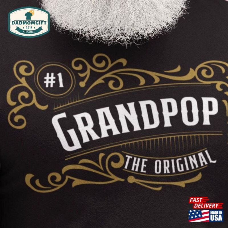 The Original Grandpop Gift For Dad Sweatshirt Hoodie