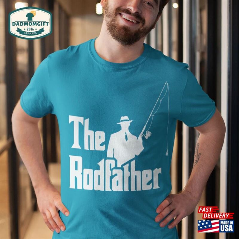 The Rodfather Shirt Fishing T-Shirt Fisherman Hoodie Classic