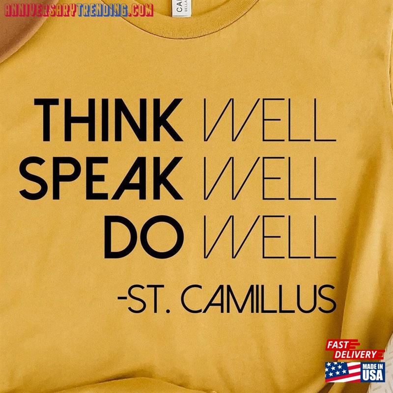 Think Well Speak Do Shirt Motivational Gift Believe T-Shirt Unisex – Bipubunny Store