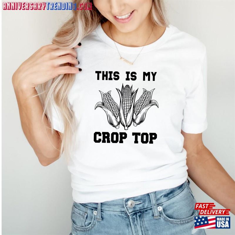 This Is My Crop Top Farm Shirt Life T-Shirt Unisex – Bipubunny Store