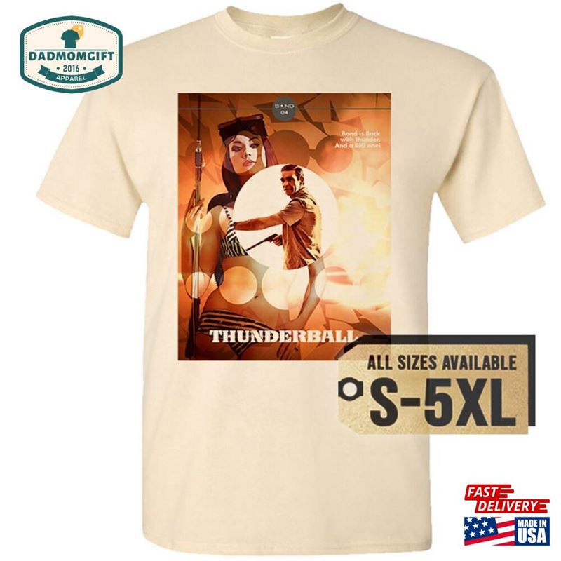 Thunderball 1965 V15 Multicolor T-Shirt All Sizes S 5Xl Sweatshirt Hoodie