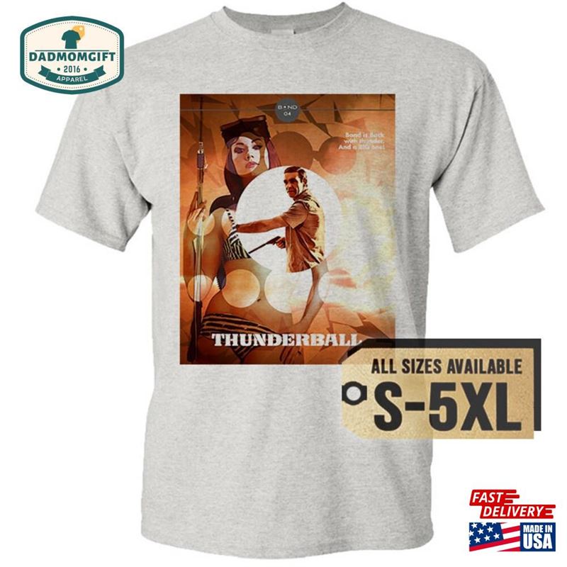 Thunderball 1965 V15 Multicolor T-Shirt All Sizes S 5Xl Sweatshirt Hoodie