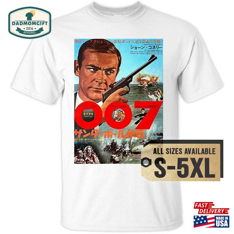 Thunderball 1965 V17 Multicolor T-Shirt All Sizes S 5Xl Unisex Hoodie