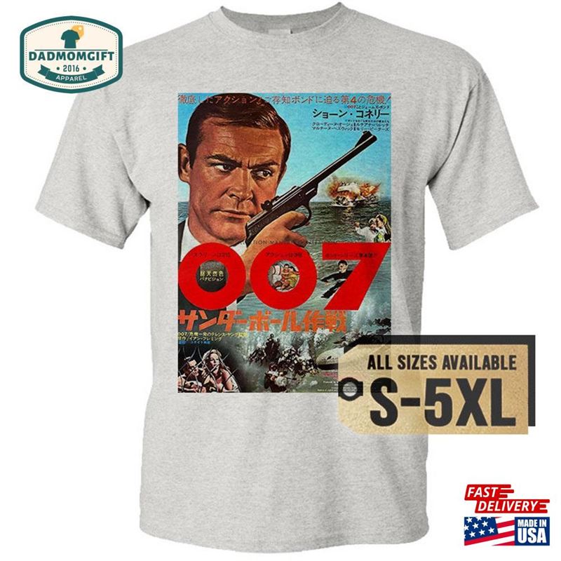 Thunderball 1965 V17 Multicolor T-Shirt All Sizes S 5Xl Unisex Hoodie