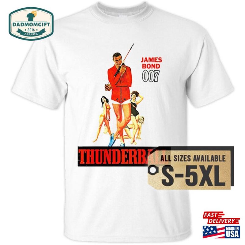 Thunderball 1965 V5 Multicolor T-Shirt All Sizes S 5Xl Sweatshirt Classic