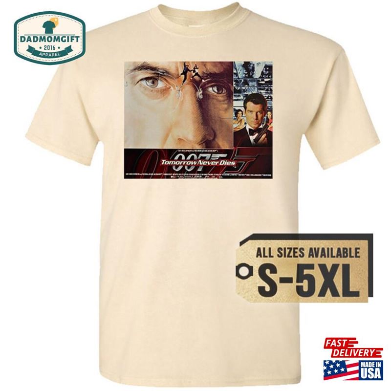 Tomorrow Never Dies 1997 V12 Multicolor T-Shirt All Sizes S 5Xl Unisex