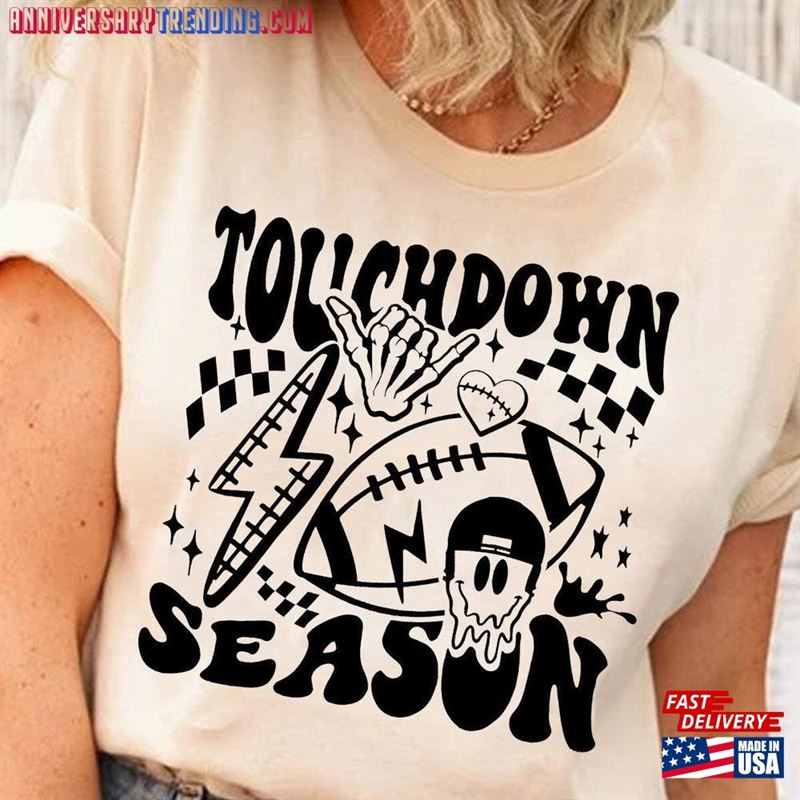 Touch Down Shirt Sweatshirt Hoodies T-Shirt Classic – Bipubunny Store