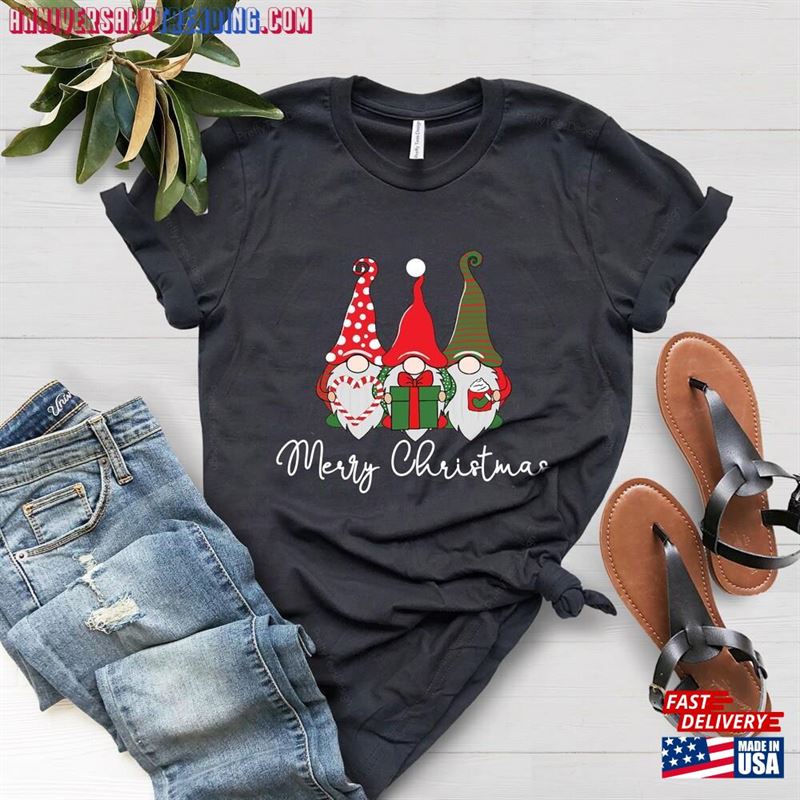 Trendy Christmas Gnomes Shirt Gift Idea Sweatshirt T-Shirt – Bipubunny Store