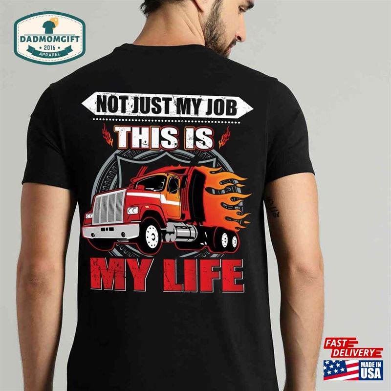 Truck Driver Shirt For Mens Womens Unisex Hoodie