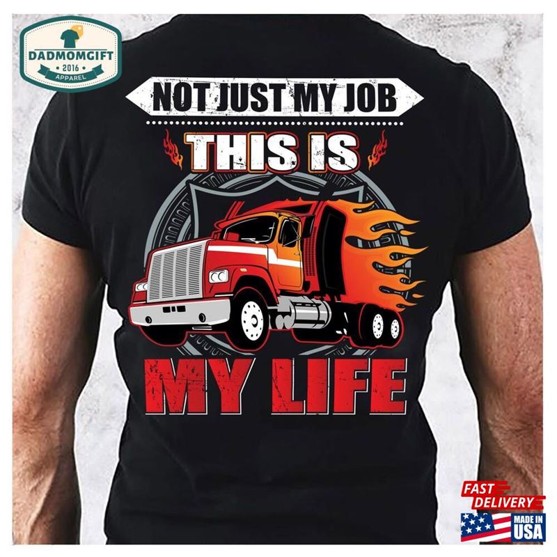 Truck Driver Shirt For Mens Womens Unisex Hoodie