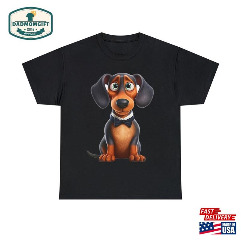 Tuxedo Pup Whimsicle Men Junior Tee Shirt T-Shirt Hoodie