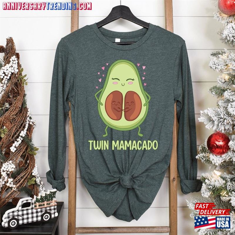 Twin Mamacado Shirt Mother Gift For Hoodie Sweatshirt -Bipubunny Store