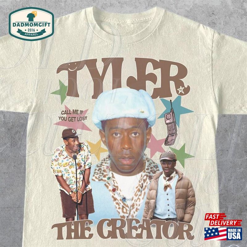 Tyler The Creator Bootleg Inspired T-Shirt Merch Vintage Oversized Unisex Shirt Hoodie