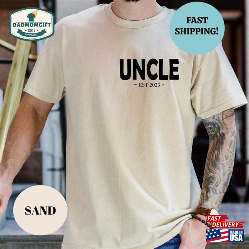 Uncle Est 2023 Shirt Promoted To T-Shirt Hoodie Unisex