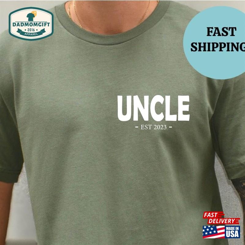 Uncle Est 2023 Shirt Promoted To T-Shirt Hoodie Unisex