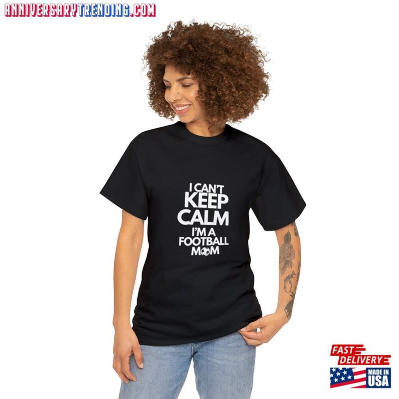 Unisex Heavy Cotton Tee Black Funny Football Slogan T-Shirt -Bipubunny Store