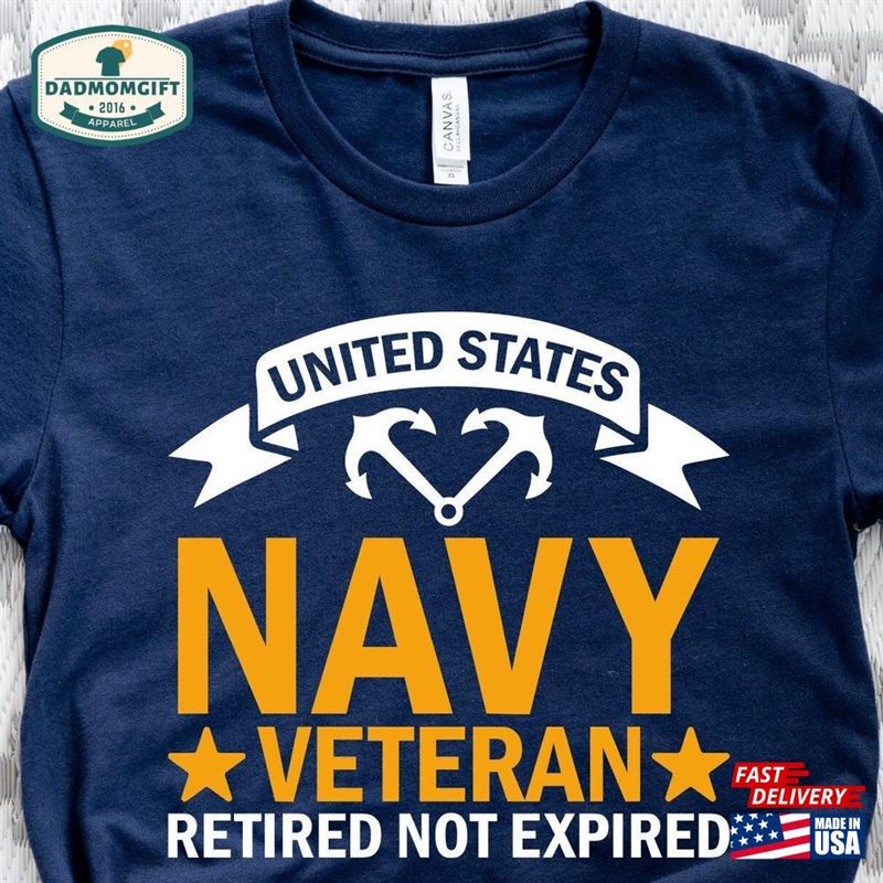 United States Navy Veteran T-Shirt Us Father Hoodie Unisex