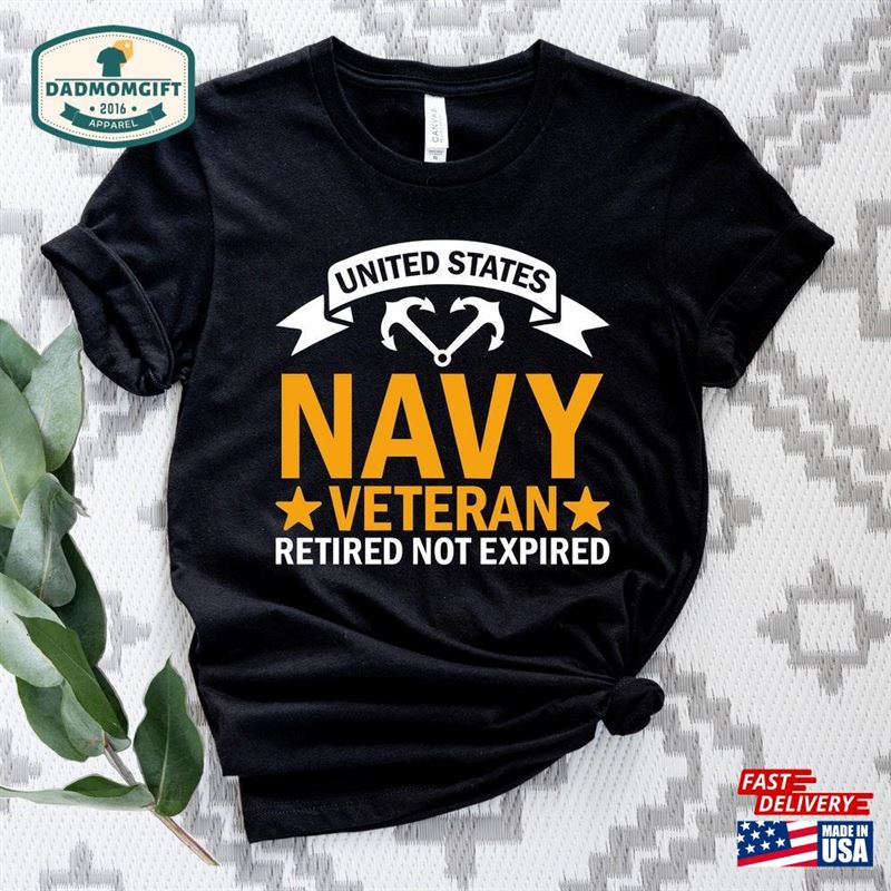 United States Navy Veteran T-Shirt Us Father Hoodie Unisex