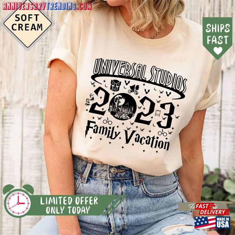 Universal Studios Shirt Gift For Nerd Trip Wizard House School Shirts Family T-Shirt Sweatshirt -Bipubunny Store