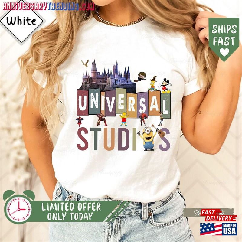 Universal Studios Shirt Trip Orlando Hp Funny Castle Vacation Hoodie T-Shirt -Bipubunny Store