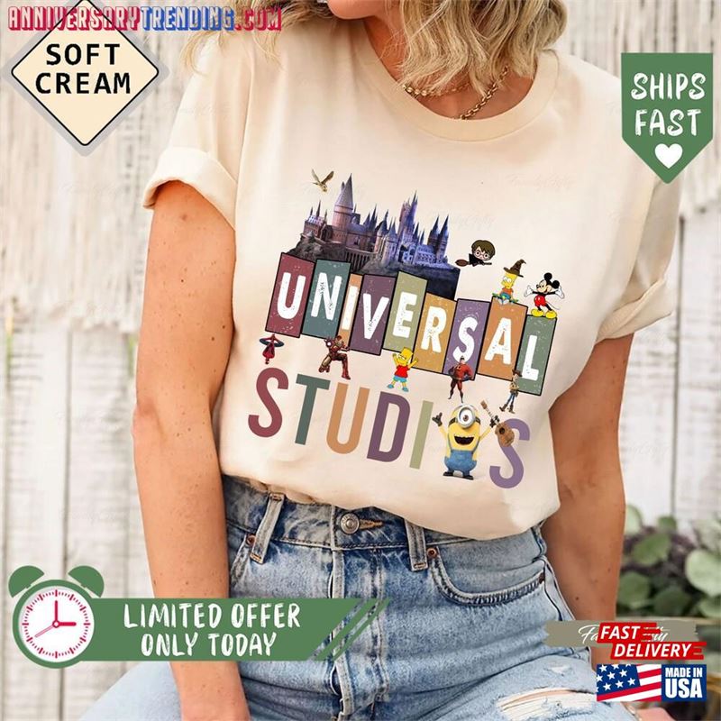 Universal Studios Shirt Trip Orlando Hp Funny Castle Vacation Hoodie T-Shirt -Bipubunny Store