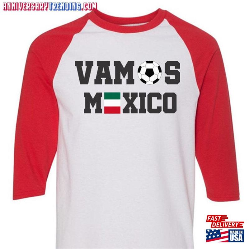 Vamos Mexico Baseball Tee Fifa World Cup Shirt Soccer Team Hoodie Classic -Bipubunny Store