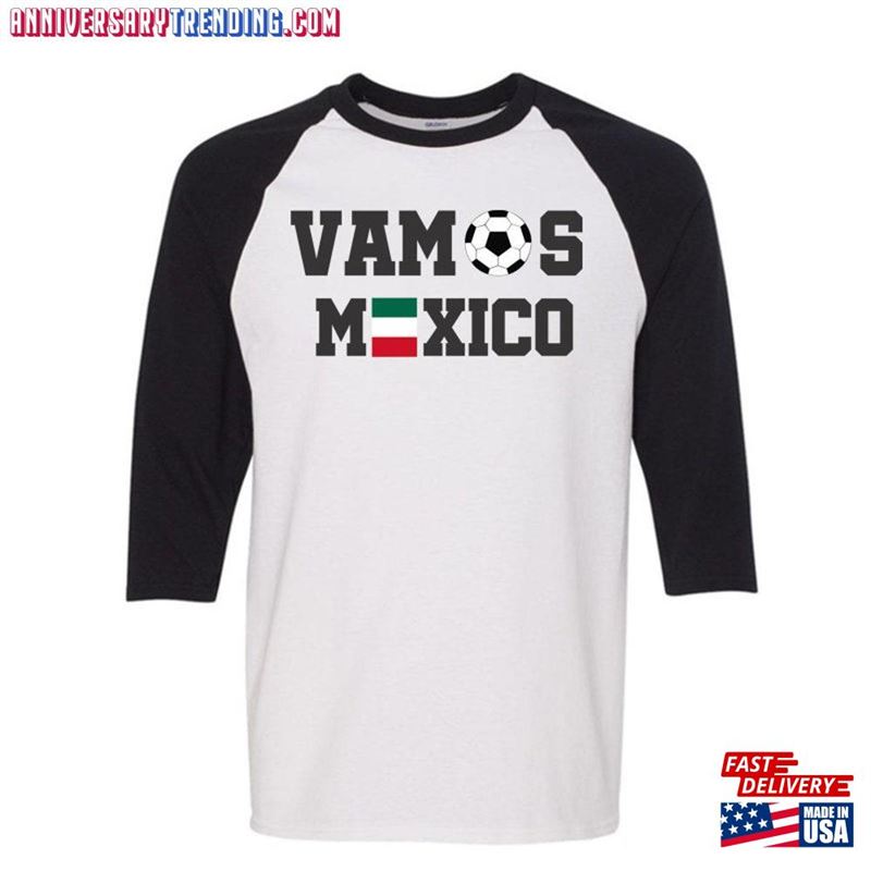 Vamos Mexico Baseball Tee Fifa World Cup Shirt Soccer Team Hoodie Classic -Bipubunny Store