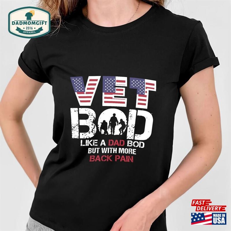 Vet Bob T-Shirt Veteran Dad Shirt Father Unisex Sweatshirt