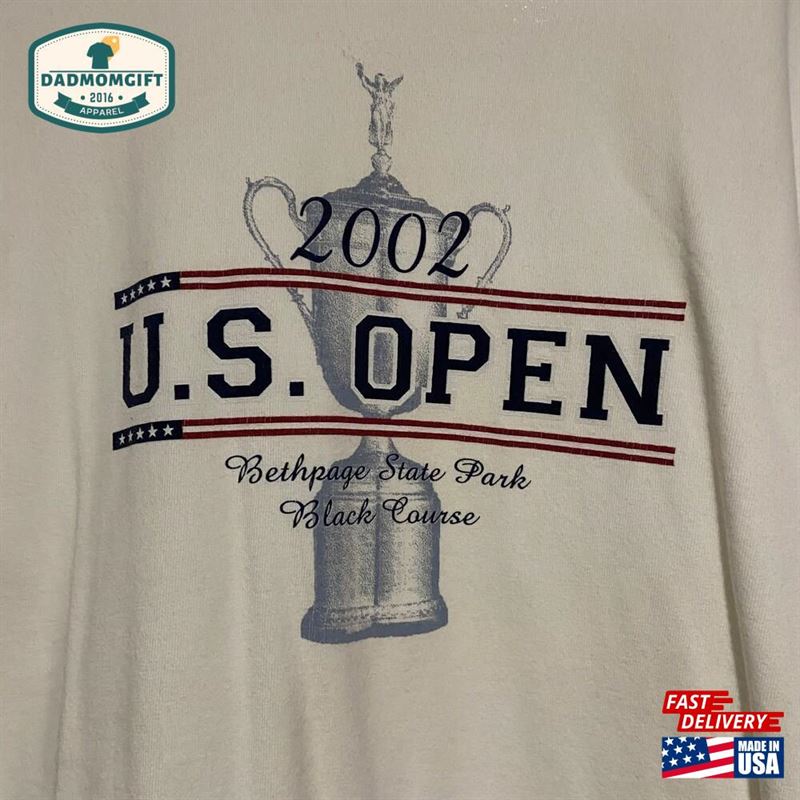 Vintage 2002 Us Open Golf Teeshirt Hoodie Classic