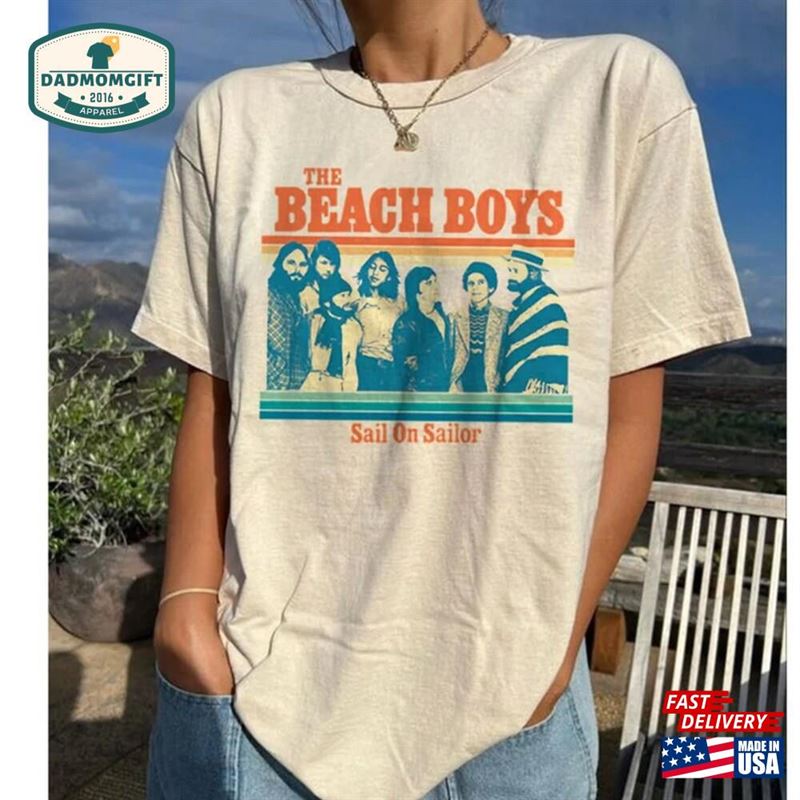 Vintage 80S The Beach Boys Fan T-Shirt Comfort Colors Band Shirt Hoodie Unisex