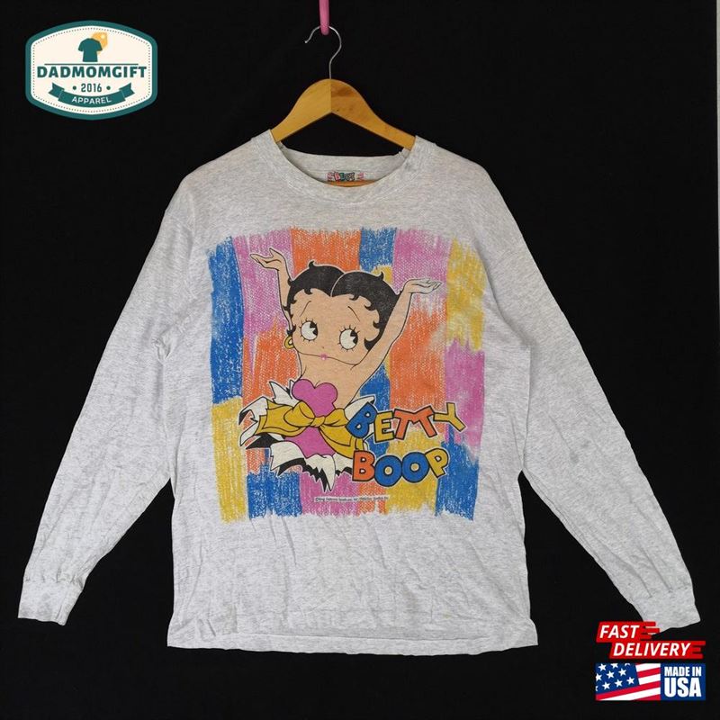 Vintage Betty Boop T-Shirt Sweatshirt Classic