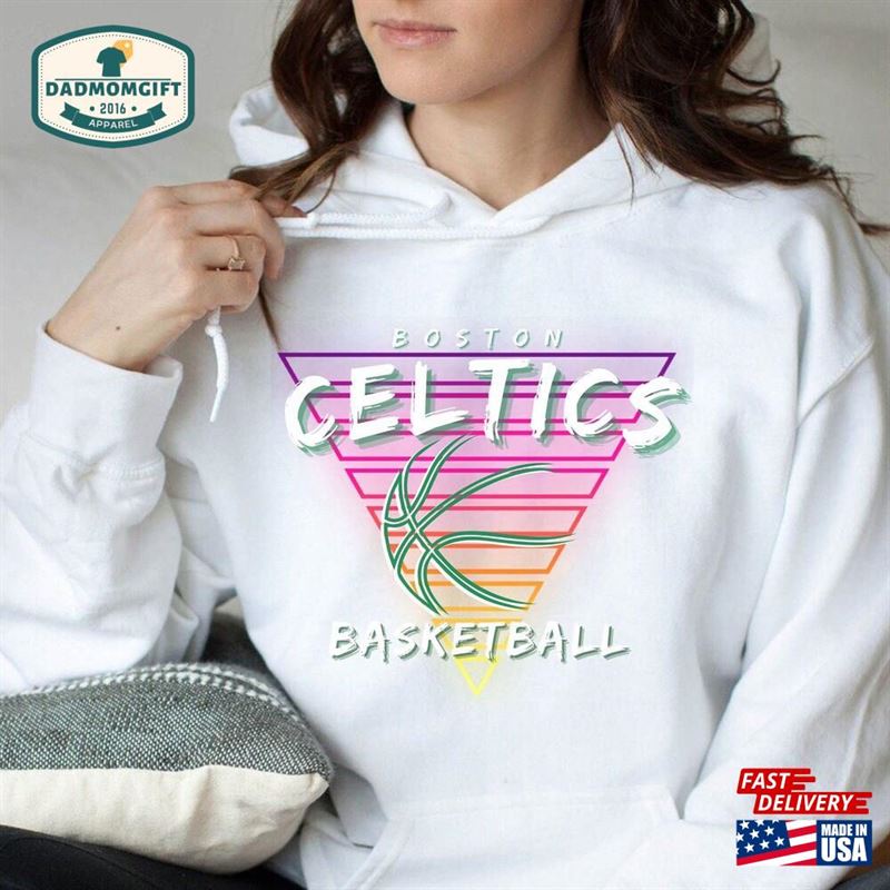 Vintage Boston Celtics Retro Basketball Crewneck Sweatshirt 90S Hoodie Unisex