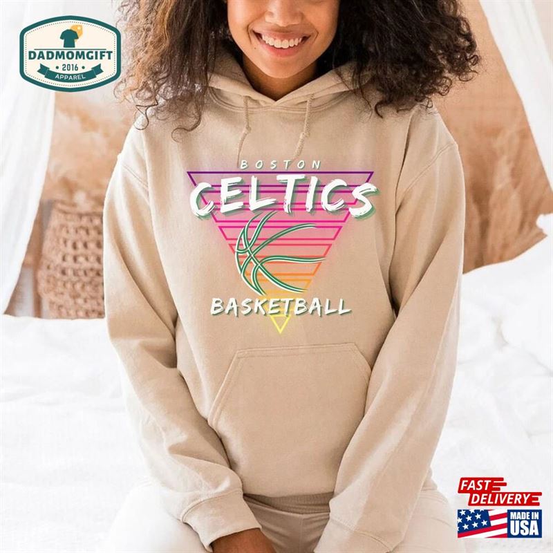 Vintage Boston Celtics Retro Basketball Crewneck Sweatshirt 90S Hoodie Unisex