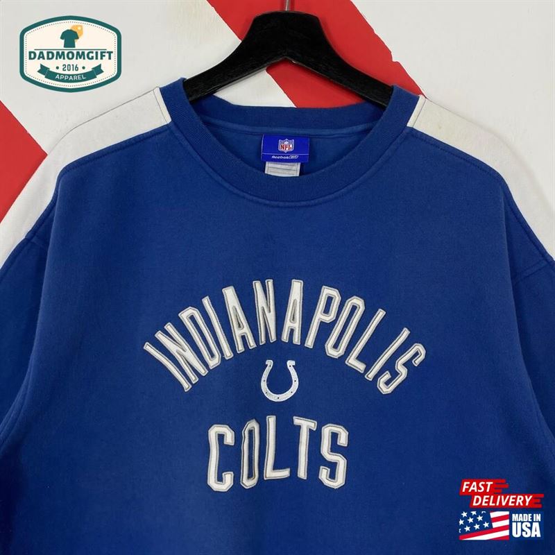 Vintage Indianapolis Colts Sweatshirt Hoodie Unisex