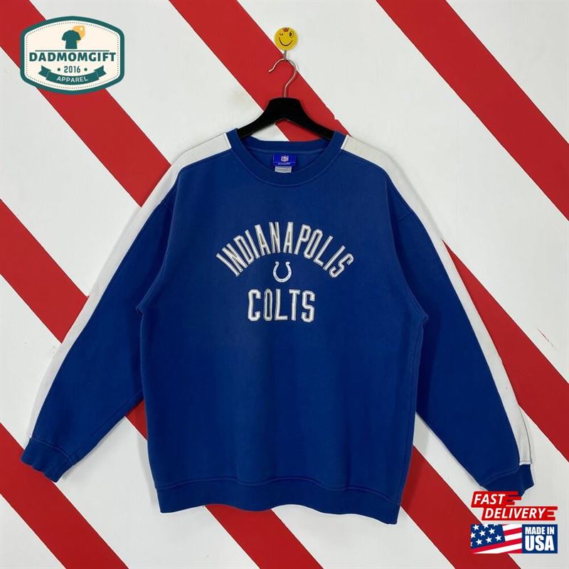 Vintage Indianapolis Colts Sweatshirt Hoodie Unisex