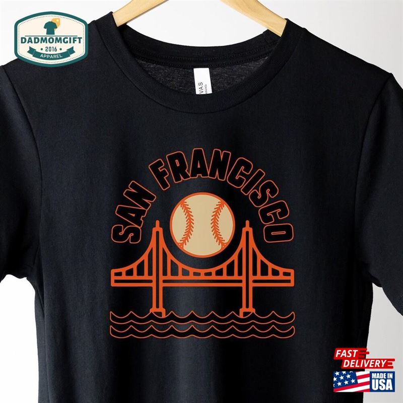 Vintage Sf Baseball Shirt Sweatshirt Unisex