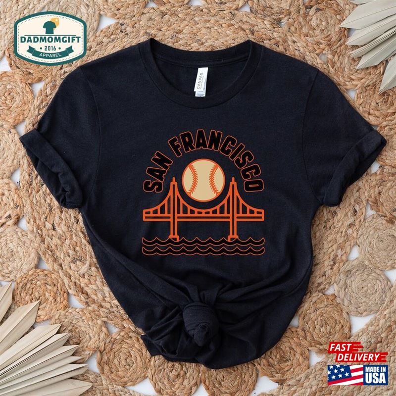 Vintage Sf Baseball Shirt Sweatshirt Unisex