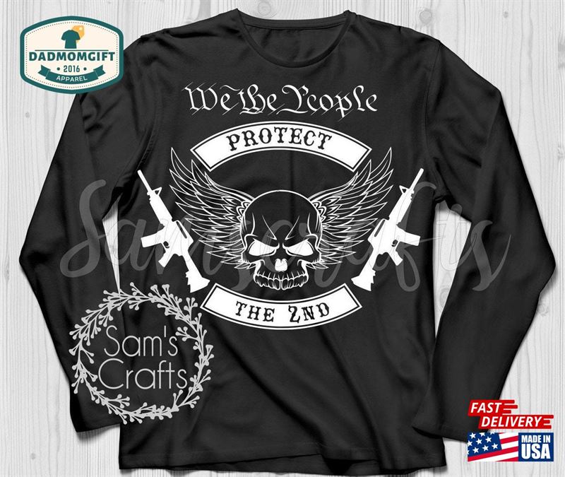 We The People 2Nd Amendment T Shirt Design Sweatshirt Unisex