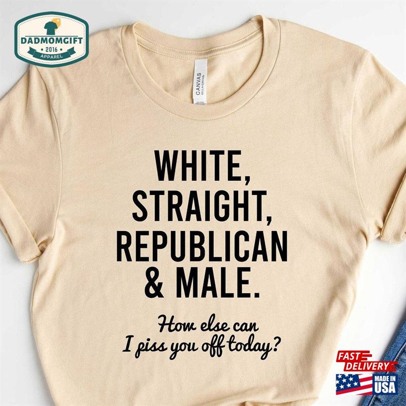 White Straight Republican Sweatshirt Hoodie