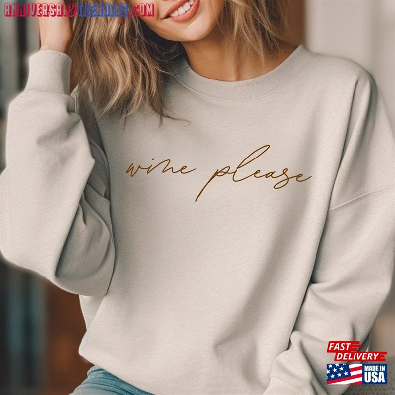 Wine Sweatshirt Hoodie Classic – Bipubunny Store