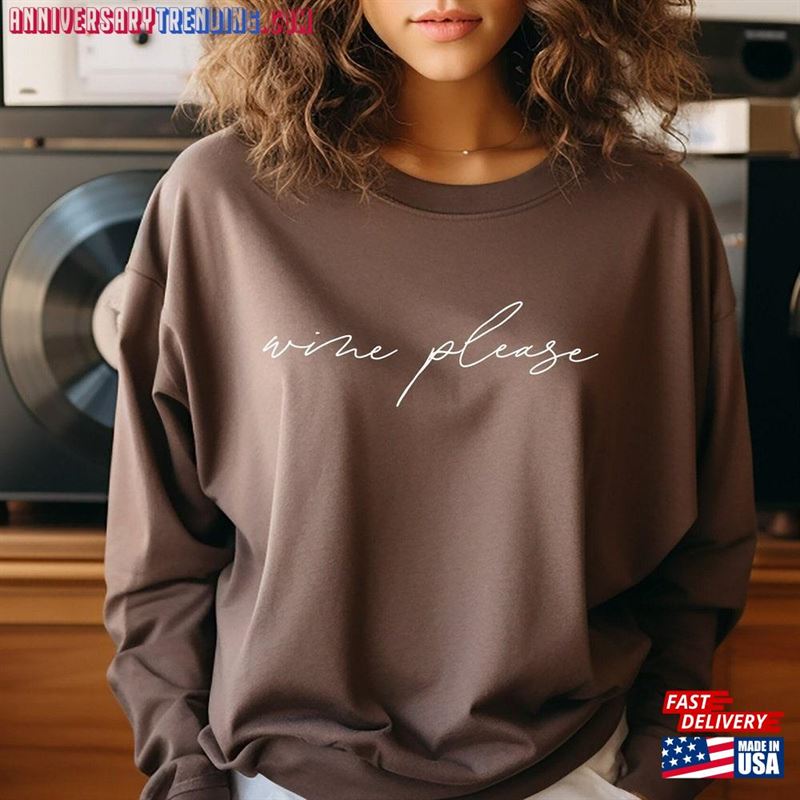 Wine Sweatshirt Hoodie Classic – Bipubunny Store