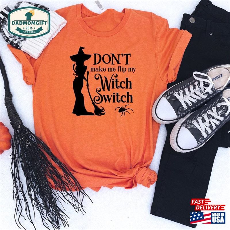 Witch Shirt Halloween Classic Sweatshirt