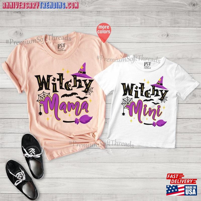 Witchy Mama Shirt Mini And T-Shirt Sweatshirt -Bipubunny Store