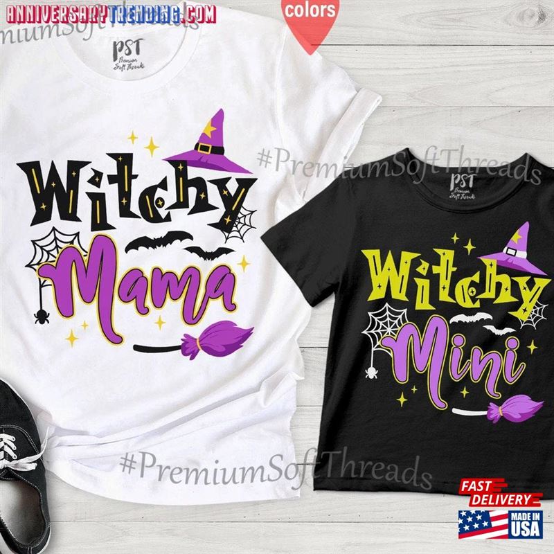 Witchy Mama Shirt Mini And T-Shirt Sweatshirt -Bipubunny Store