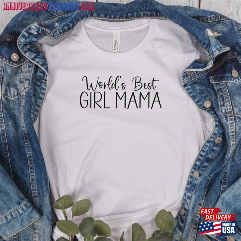 World’s Best Girl Mama Tee Gift For Mom Hoodie Sweatshirt – Bipubunny Store