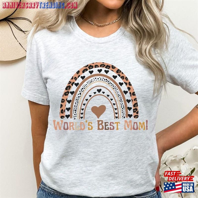 Worlds Best Mom Shirt Mothers Day Hoodie Unisex – Bipubunny Store