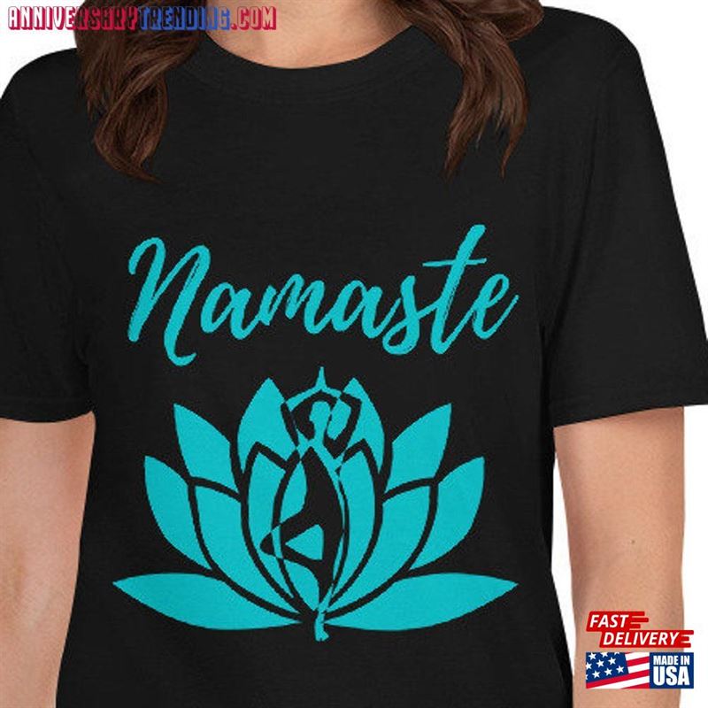 Yoga Shirt Namaste Workout Sweatshirt Classic – Bipubunny Store