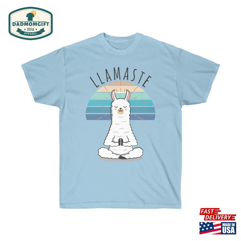 Yoga T Shirt Llamaste T-Shirt Unisex